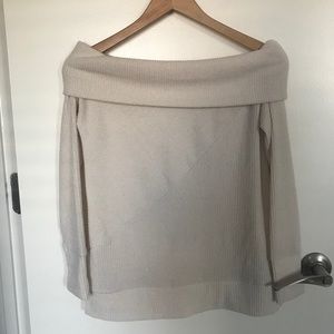 Gap Off Shoulder Lightweight Sweater